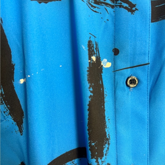 DIXXON Blue Casual Button Down Shirt - Picture 4 of 5